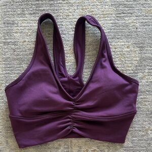 Alo Yoga Purple Sports Bra